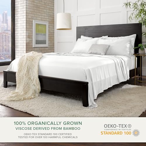 King Sheets by Pure Bamboo, Genuine 100% Organic Viscose Derived from Bamboo - Image 3