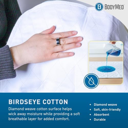 BodyMed Heavy Absorbency Washable & Reusable Underpad, 24 x 36-inch, 1 Pack - Image 4