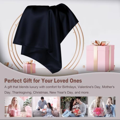 LYSHIN Silk Pillow Cases 2 Pack Standard Size - Image 6