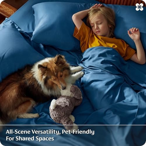 Bedsure PureWoven 100% Rayon Derived from Bamboo, Queen Sheets, 4 Pieces - Image 6