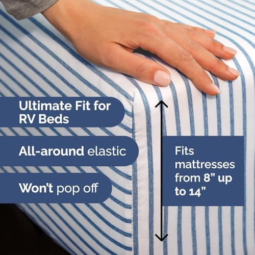 Short Queen Size 4 Piece Bed Sheet Set - Image 3