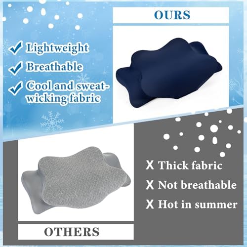 Hahafelt Cooling Cervical Pillowcase Cover - Image 3
