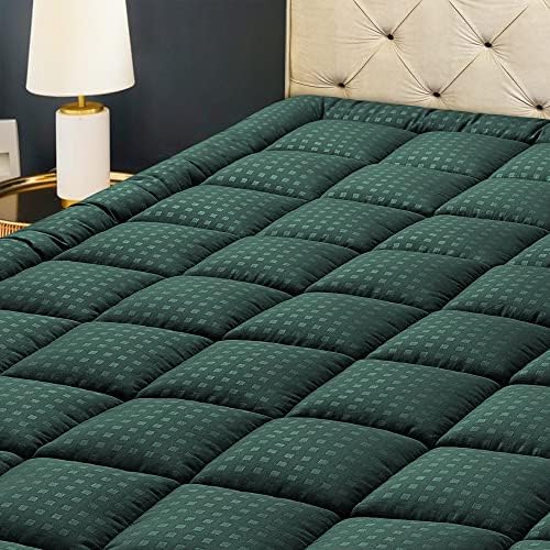 HYLEORY Full XL Mattress Pad Quilted Fitted Mattress Protector Cooling Pillow by HYLEORY-YourBeddingExpert