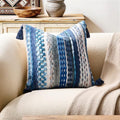 Kevin Textile Boho Tufted 18x18 Inch Pillow Cover 1 Pack by KevinTextile