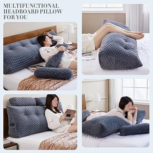 EUHAMS Headboard Pillow King - Image 5