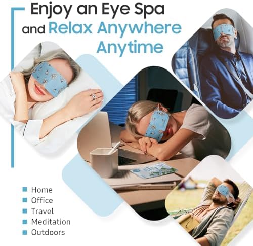 BeHoomi 30Packs Steam Eye Mask, Heated Eye Mask - Image 6