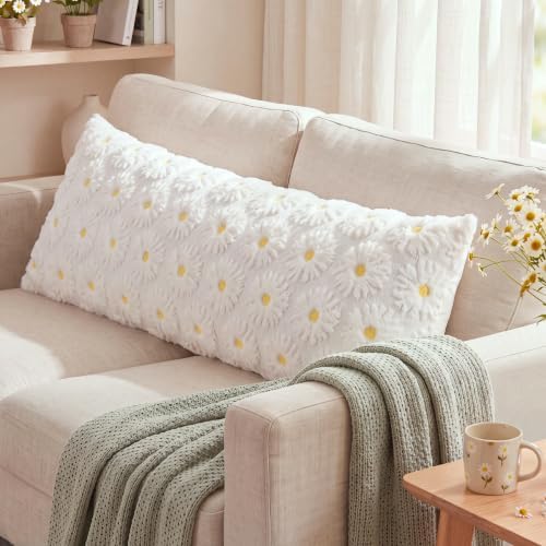Hahafelt Fluffy Faux Fur 20x54 Body Pillow Case by Hahafelt