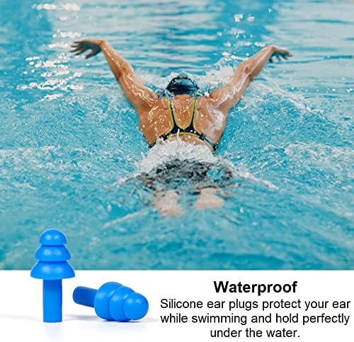 50 Pairs of Soft Reusable Silicone Ear Plugs - Image 6