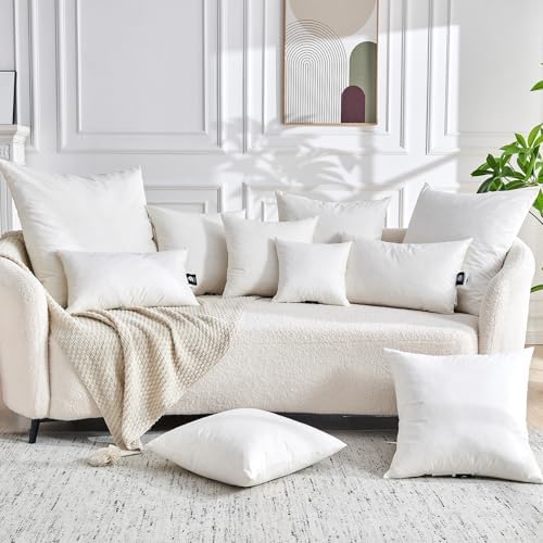 TOPGREEN Ogranic Feathers Down Euro Pillow Inserts 28x28 - Image 2