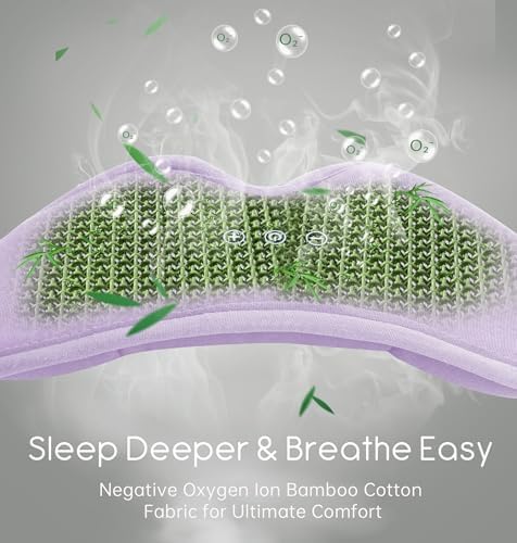 Sleep Mask with Headphones Bluetooth 5.4, TOPOINT 3D Eye Mask Blackout with - Image 6