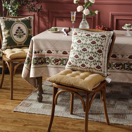 ISAENNE Elegant French Linen Throw Pillow Cover - Image 7