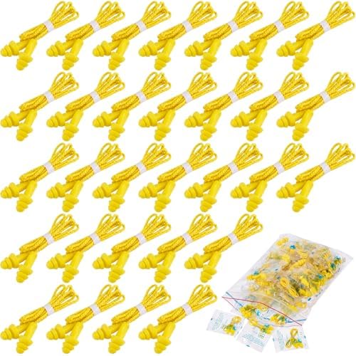 Tondiamo 200 Pairs Ear Plug Bulk by Tondiamo