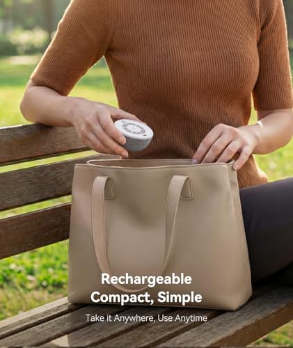 Dreamegg Portable White Noise Sound Machine, 4-7-8 Guided Visual Meditation - Image 5