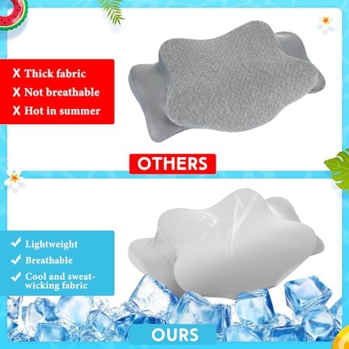 Hahafelt Cooling Cervical Pillowcase Cover - Image 3