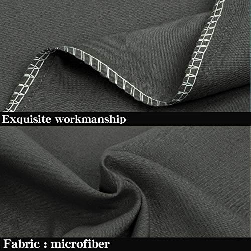 NTBAY Microfiber King Pillowcases, 2 Pack, 20 x 40, Dark Grey - Image 2
