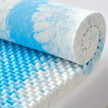 SINWEEK 2 Inch Egg Crate Memory Foam Mattress Topper King Size, Soft Mattress by SINWEEK