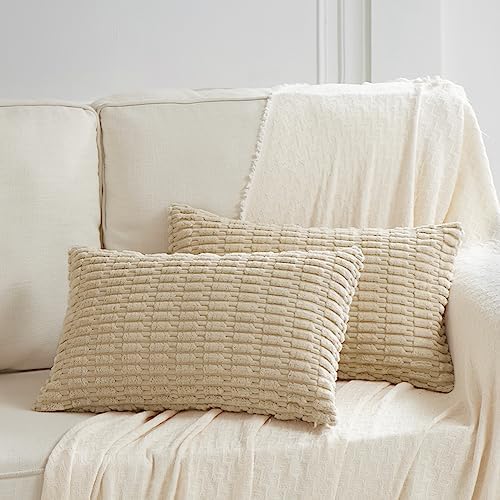 Fancy Homi 4 Packs Decorative Throw Pillow Covers - Image 6