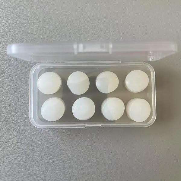 Silicone Ear Plugs for Sleeping Swimming, Reusable Moldable Noise Cancelling - Image 2
