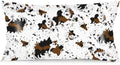Silk Satin Pillowcase for Hair and Skin, Cow Print Long Pillow Cover King Size by Unknown
