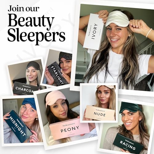 TheSleepGuard Pure Silk Sleep Mask Light Blocking Travel Essentials. Eye Masks - Image 7