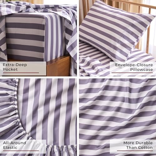 Mellanni Iconic 3-Piece Sheet Set - Image 5