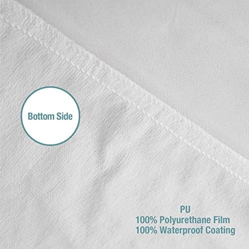 Bedecor California King Mattress Protector, Waterproof Cotton Terry Cover - Image 5