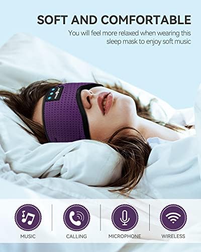 MUSICOZY Sleep Headphones Bluetooth 5.4 Sleep Mask - Image 2