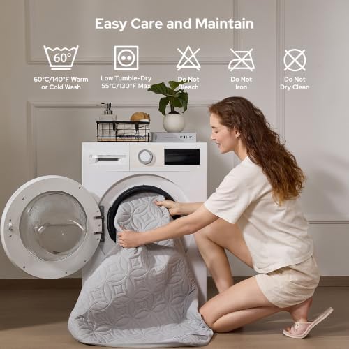 BEDLORE Waterproof Mattress Protector, Twin Size Mattress Pad - Image 6