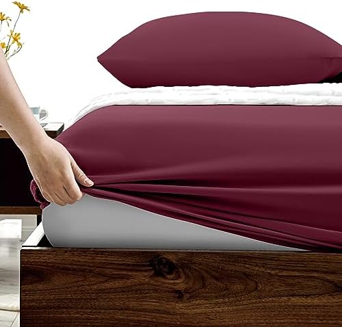 FreshCulture Twin Fitted Sheets, Bulk Pack of 6, Deep Pocket, Soft Microfiber - Image 3