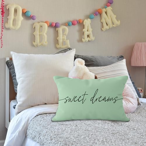 Sweet Dreams Pillow Cover 12x20, Decorative Throw Pillow Covers - Image 3
