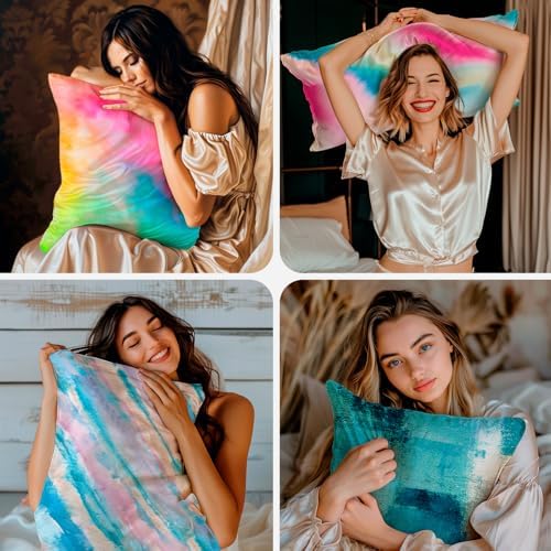 Satin Pillowcase for Hair and Skin, Softer Than Mulberry Silk Pillow Cases 1 - Image 6