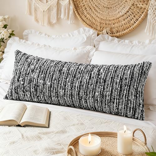 Artscope Lumbar Throw Pillow Cover 14x36 Super Thick Body Pillow Cover - Image 4