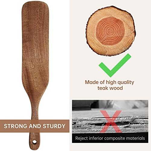 NiHome Teak Wood Mattress Lifter & Bed Sheet Tucker, Bed Making Tool - Image 6
