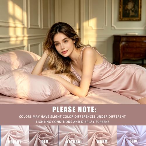 TELUS Cooling Pillowcases Standard Size 2-Pack, Silky Soft Breathable Pillow - Image 3