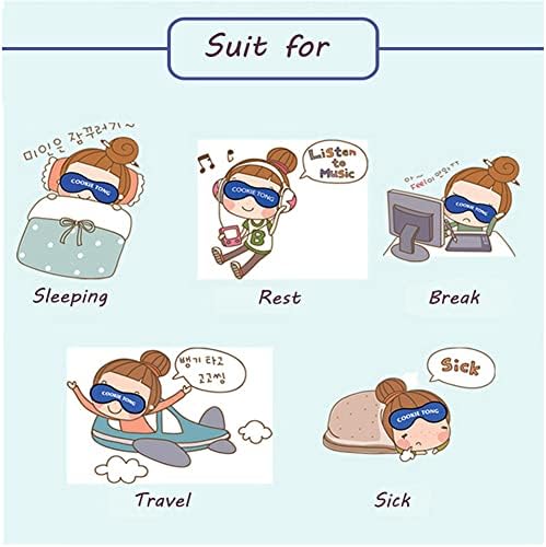 HXINFU Happy Birthday Sleeping Eye Mask Cute Sleep Mask Girls Birthday Gift - Image 3