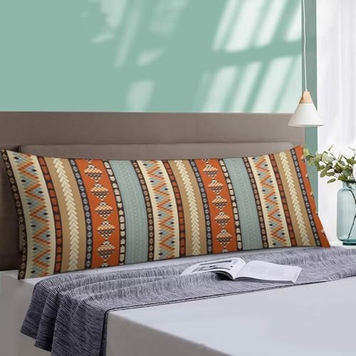Aztec Ethnic Pattern Body Pillow Cover Pillowcase - Image 4