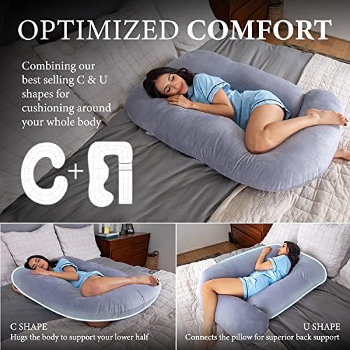 Pregnancy Pillow, Body Pillow, Side Sleeper Pillow - Image 3