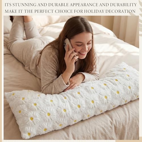 Hahafelt Fluffy Faux Fur 20x54 Body Pillow Case - Image 6