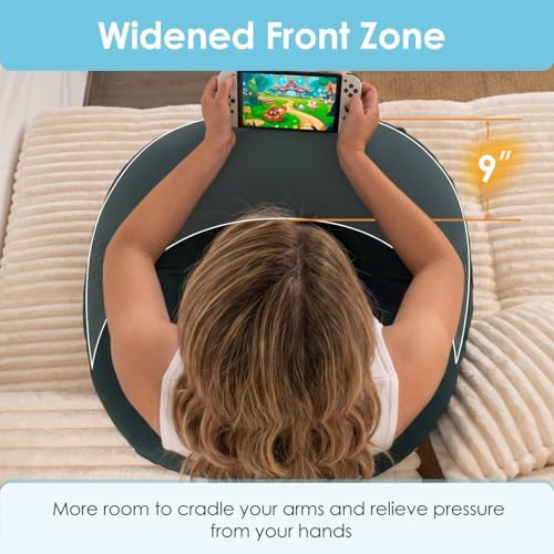 QUEEN ROSE Reading Pillow, Gaming Lap Pillow - Image 4