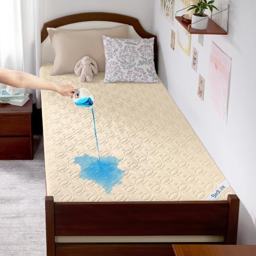 BEDLORE Waterproof Mattress Protector, Twin XL Size Mattress Pad by Bedlore