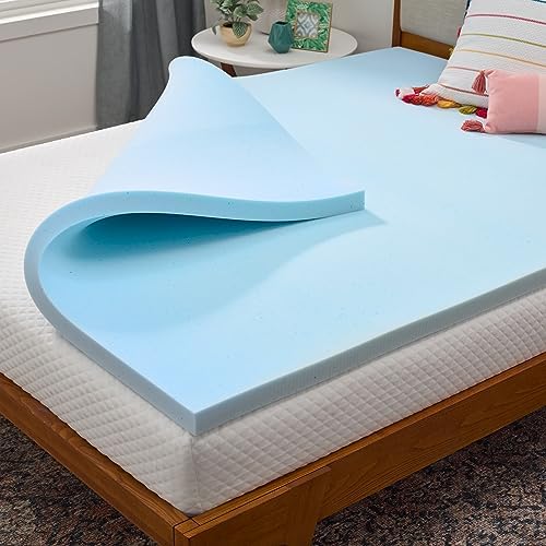 Linenspa Memory Foam Mattress Topper, Twin XL Size by Linenspa