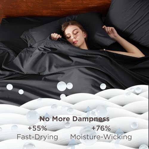 Bedsure Deep Pocket Queen Sheets Set - Image 3