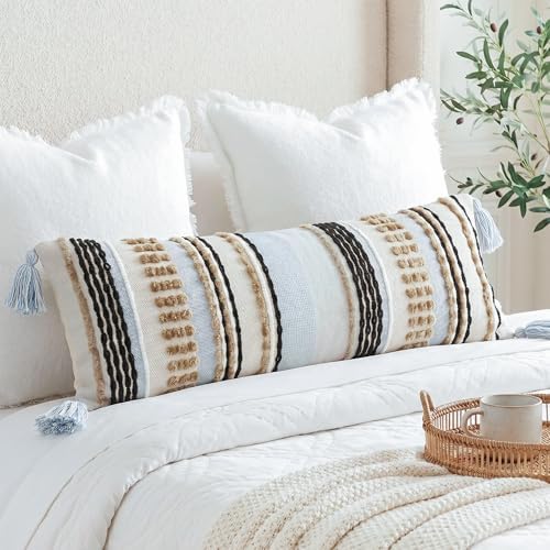 NUYECY Chenille and Cotton Long Pillow - Image 5