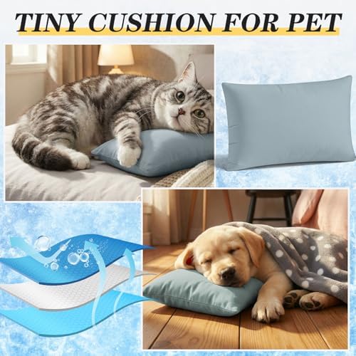 Hahafelt 2 Pack 7"x11" Cooling Small Pillowcase - Image 5