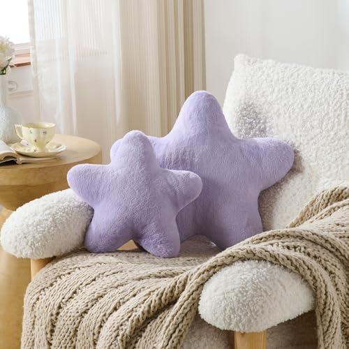 Set of 2 Star Pillow Room Decor Home Decor Throw Pillows - Image 4