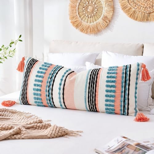 NUYECY Chenille and Cotton Long Pillow by NUYECY