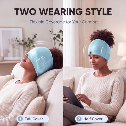 ONLYCARE Migraine Relief Cap, Headache Relief Cold Cap - Image 5