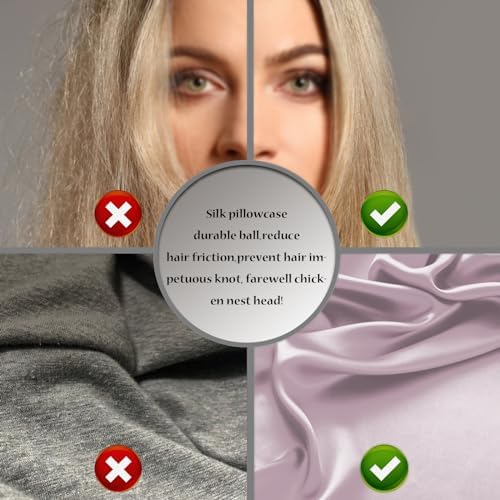 Silk Pillow Cases 2 Pack Soft Breathable and Sliky King Size Pillow Cases Set - Image 5