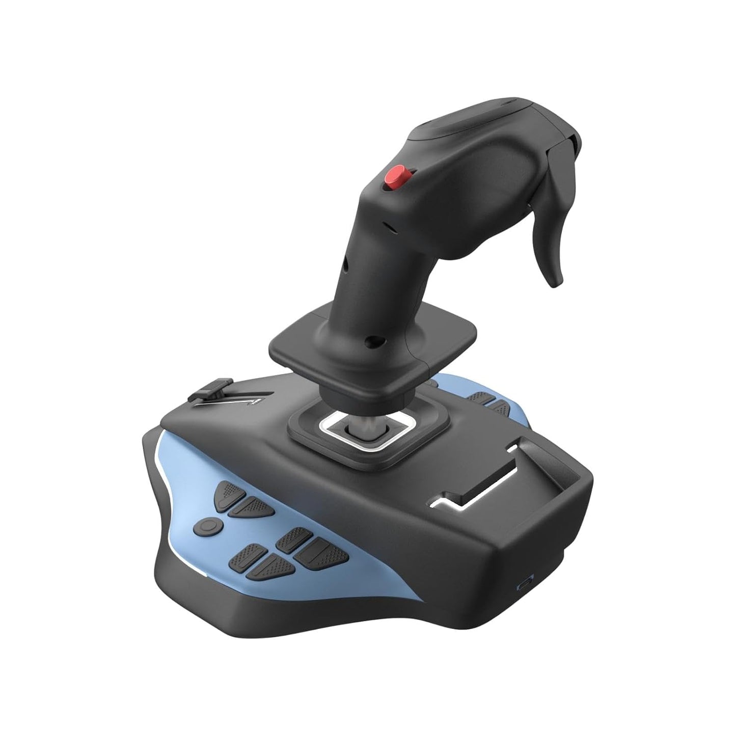 WINWING URSA MINOR Airline Joystick L : High Precision, Ergonomic Design, Dynamic Vibration Feedback, Compatible with MSFS2020, X-Plane, and DCS（PC Only）