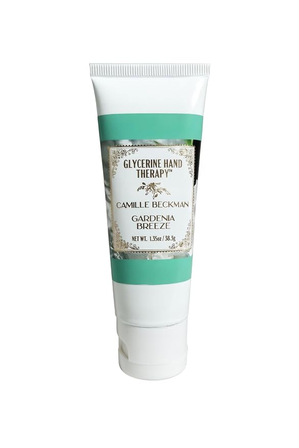 Camille Beckman Glycerine Hand Therapy Cream, Gardenia Breeze, 1.35 Ounce by CamilleBeckman